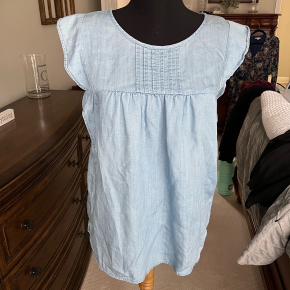 LOFT Chambray Shirt - Picture 1 of 2